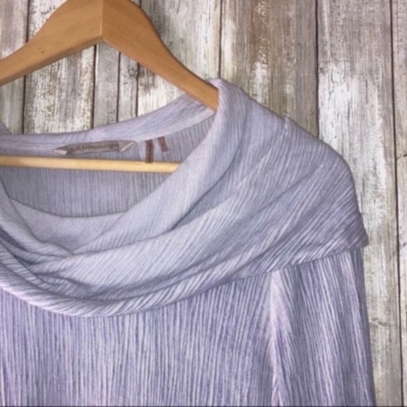 Soft Surroundings Purple Cowl Neck Tunic - Picture 6 of 8
